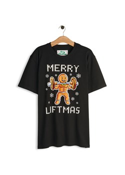 GATE Bawełniana koszulka ze świątecznym nadrukiem S ze sklepu gateshop w kategorii T-shirty męskie - zdjęcie 186199354