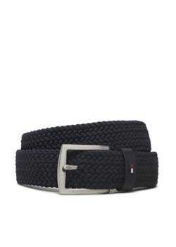 Tommy Hilfiger Pasek Męski Denton Elastic AM0AM10662 Granatowy ze sklepu MODIVO w kategorii Paski męskie - zdjęcie 186200411