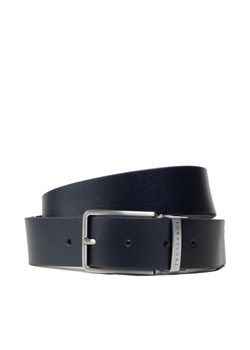 Trussardi Pasek Męski Belt H 3,5 Cm 71L00169 Granatowy - id: 0000301179207 - marki Trussardi - 186200423 Trussardi Pasek Męski Belt H 3,5 Cm 71L00169 Granatowy ze sklepu MODIVO w kategorii Paski męskie - zdjęcie 186200423