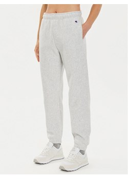 Champion Spodnie dresowe 116243 Szary Regular Fit ze sklepu MODIVO w kategorii Spodnie damskie - zdjęcie 186200521