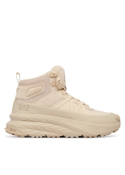 EA7 Emporio Armani Sneakersy Stivale 7X000299 AF18450 MZ244 Beżowy ze sklepu MODIVO w kategorii Buty sportowe męskie - zdjęcie 186200583