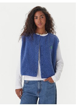 Quiksilver Kamizelka EQWPF03002 Niebieski Regular Fit ze sklepu MODIVO w kategorii Kamizelki damskie - zdjęcie 186200664