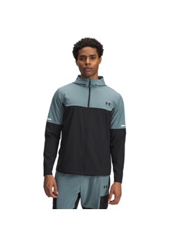 Męska kurtka treningowa Under Armour UA Tech Utility Woven - czarna ze sklepu Sportstylestory.com w kategorii Kurtki męskie - zdjęcie 186202050