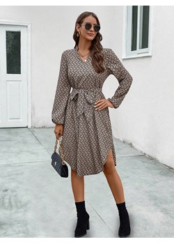 Ariel Tesoro Sukienka w kolorze beżowo-czarnym ze sklepu Limango Polska w kategorii Sukienki - zdjęcie 186202634