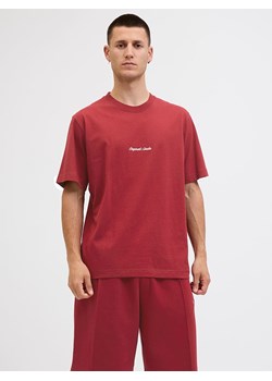 Jack &amp; Jones Koszulka w kolorze czerwonym ze sklepu Limango Polska w kategorii T-shirty męskie - zdjęcie 186203371