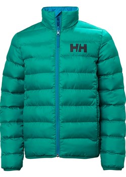 Helly Hansen Dwustronna kurtka pikowana &quot;Marka&quot; w kolorze zielono-niebieskim ze sklepu Limango Polska w kategorii Kurtki chłopięce - zdjęcie 186203503