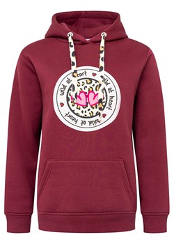 Zwillingsherz Bluza &quot;Kelly&quot; w kolorze bordowym ze sklepu Limango Polska w kategorii Bluzy damskie - zdjęcie 186203524
