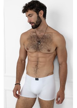 Białe bokserki męskie bawełniane Apollo, Kolor biały, Rozmiar L, Gee One ze sklepu Intymna w kategorii Majtki męskie - zdjęcie 186204254