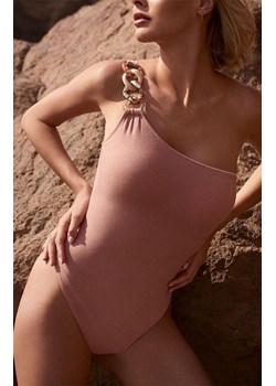 Marilyn bawełniane body na jedno ramię Curacao, Kolor różowy, Rozmiar 36, Marilyn ze sklepu Intymna w kategorii Body damskie - zdjęcie 186204463
