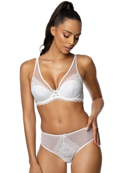 Biustonosz push-up biały Estelle M-0198/11, Kolor biały, Rozmiar 85B, Mat ze sklepu Intymna w kategorii Biustonosze - zdjęcie 186204544