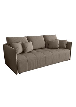Jasnobrązowa sztruksowa sofa z funkcją spania M8-K90 - id: 53035 - marki Elior - 186204852 Jasnobrązowa sztruksowa sofa z funkcją spania M8-K90 ze sklepu Edinos.pl w kategorii Sofy i kanapy - zdjęcie 186204852
