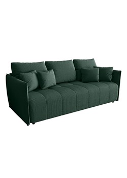Ciemnozielona sofa rozkładana z funkcją spania F4-N23 - id: 53039 - marki Elior - 186204871 Ciemnozielona sofa rozkładana z funkcją spania F4-N23 ze sklepu Edinos.pl w kategorii Sofy i kanapy - zdjęcie 186204871