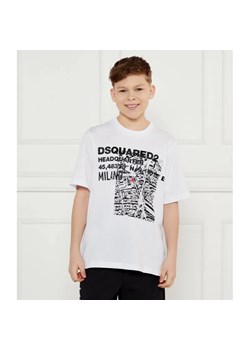 Dsquared2 T-shirt | Loose fit ze sklepu Gomez Fashion Store w kategorii Bluzki dziewczęce - zdjęcie 186204900