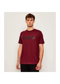 HUGO T-shirt Dulivio | Regular Fit ze sklepu Gomez Fashion Store w kategorii T-shirty męskie - zdjęcie 186204913