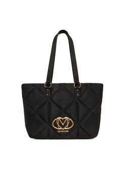 Torebka LOVE MOSCHINO JC4312PP0NKE0000 Czarny ze sklepu eobuwie.pl w kategorii Torby Shopper bag - zdjęcie 186205752