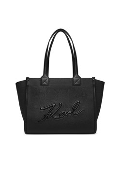 Torebka KARL LAGERFELD A4W30258 Czarny ze sklepu eobuwie.pl w kategorii Torby Shopper bag - zdjęcie 186205780