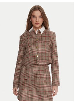 Tommy Hilfiger Marynarka WW0WW46752 Beżowy Regular Fit ze sklepu MODIVO w kategorii Marynarki damskie - zdjęcie 186205920