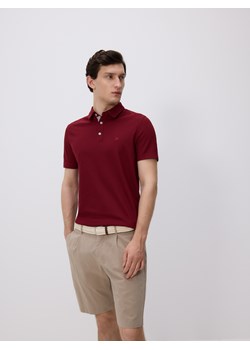 Reserved - Koszulka polo regular fit - jasnofioletowy ze sklepu Reserved w kategorii T-shirty męskie - zdjęcie 186206970