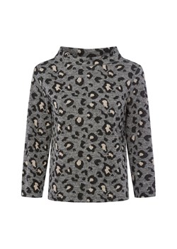 More & More Damska koszulka z długim rękawem Kobiety Sztuczne włókno szary wzorzysty ze sklepu vangraaf w kategorii Bluzki damskie - zdjęcie 186207881