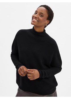 Drykorn Damski sweter z wełny dziewiczej - Liora Kobiety wełna ze strzyży czarny jednolity ze sklepu vangraaf w kategorii Swetry damskie - zdjęcie 186207894