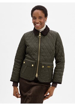 Barbour Damska kurtka pikowana - Beadnell Quilt Kobiety Sztuczne włókno oliwkowy jednolity ze sklepu vangraaf w kategorii Kurtki damskie - zdjęcie 186207901
