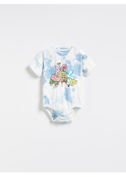 Reserved - Body Spongebob - jasnoniebieski ze sklepu Reserved w kategorii Odzież dla niemowląt - zdjęcie 186208754