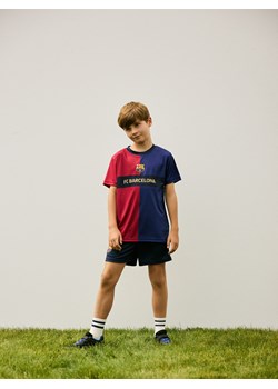 Reserved - Komplet FC Barcelona - granatowy ze sklepu Reserved w kategorii T-shirty chłopięce - zdjęcie 186209331