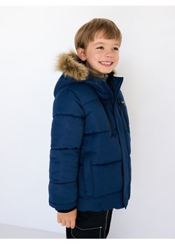 Reserved - Pikowana kurtka z ociepleniem - granatowy ze sklepu Reserved w kategorii Kurtki chłopięce - zdjęcie 186210384