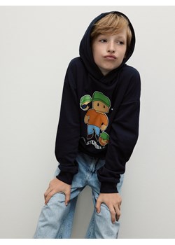 Reserved - Bluza z kapturem Stumble Guys - granatowy ze sklepu Reserved w kategorii Bluzy chłopięce - zdjęcie 186210870