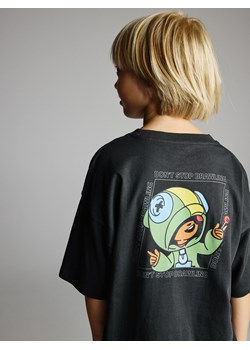Reserved - T-shirt Brawl Stars - czarny ze sklepu Reserved w kategorii T-shirty chłopięce - zdjęcie 186210913
