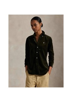 POLO RALPH LAUREN Sztruksowa koszula | Slim Fit | stretch ze sklepu Gomez Fashion Store w kategorii Koszule damskie - zdjęcie 186211071