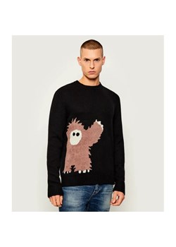 EA7 Sweter | Regular Fit | z dodatkiem wełny i kaszmiru ze sklepu Gomez Fashion Store w kategorii Swetry męskie - zdjęcie 186211122