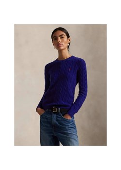 POLO RALPH LAUREN Wełniany sweter JULIANNA | Regular Fit | z dodatkiem kaszmiru - id: PR255W00003688N - marki Polo Ralph Lauren - 186211134 POLO RALPH LAUREN Wełniany sweter JULIANNA | Regular Fit | z dodatkiem kaszmiru ze sklepu Gomez Fashion Store w kategorii Swetry damskie - zdjęcie 186211134