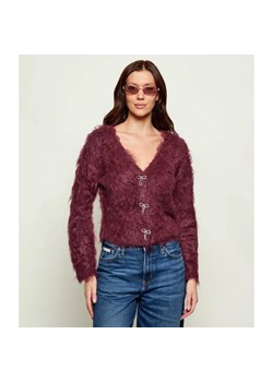 GUESS Kardigan TOMIKO | z dodatkiem wełny ze sklepu Gomez Fashion Store w kategorii Swetry damskie - zdjęcie 186211174