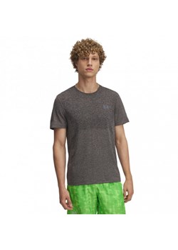 Męska koszulka do biegania Under Armour UA Seamless Stride SS - szara ze sklepu Sportstylestory.com w kategorii T-shirty męskie - zdjęcie 186212213