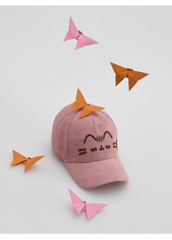 Reserved - Czapka z daszkiem Pusheen - różowy ze sklepu Reserved w kategorii Czapki dziecięce - zdjęcie 186213254