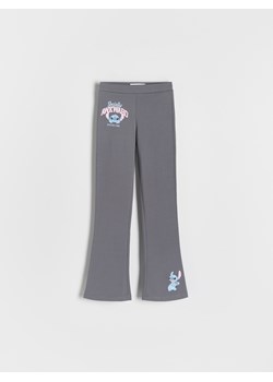 Reserved - Spodnie Lilo i Stitch - ciemnoszary ze sklepu Reserved w kategorii Spodnie dziewczęce - zdjęcie 186213301