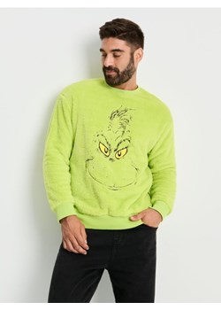 Sinsay - Bluza crewneck regular z misiem Grinch - Inny ze sklepu Sinsay w kategorii Bluzy męskie - zdjęcie 186214190