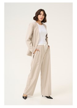 Kaffe Spodnie w kolorze beżowym ze sklepu Limango Polska w kategorii Spodnie damskie - zdjęcie 186215292