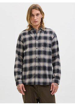 Jack &amp; Jones Koszula "James" w kolorze szaro-czarnym ze sklepu Limango Polska w kategorii Koszule męskie - zdjęcie 186215460