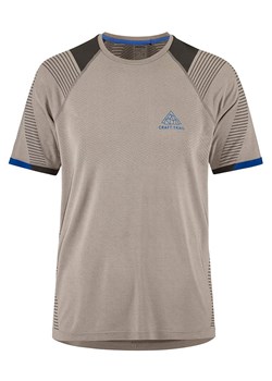 Craft Koszulka &quot;PRO Trail Fuseknit&quot; w kolorze beżowym do biegania ze sklepu Limango Polska w kategorii T-shirty męskie - zdjęcie 186215750