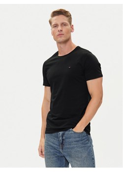 Tommy Jeans T-Shirt DM0DM04411 Czarny Slim Fit ze sklepu MODIVO w kategorii T-shirty męskie - zdjęcie 186215794