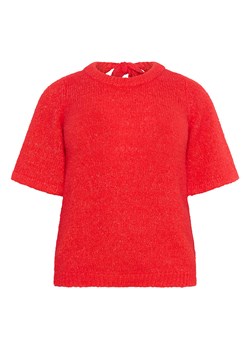KAFFE curve Sweter w kolorze czerwonym ze sklepu Limango Polska w kategorii Swetry damskie - zdjęcie 186216941