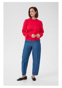 Kaffe Sweter w kolorze czerwonym - id: 17683063 - marki Kaffe - 186217174 Kaffe Sweter w kolorze czerwonym ze sklepu Limango Polska w kategorii Swetry damskie - zdjęcie 186217174
