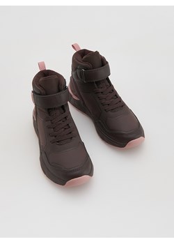 Reserved - Buty trekkingowe za kostkę - brązowy ze sklepu Reserved w kategorii Buty zimowe dziecięce - zdjęcie 186220380