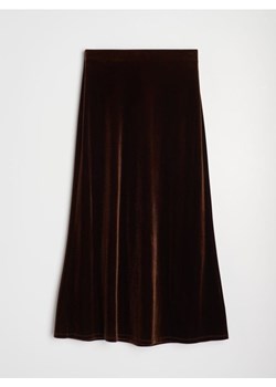 Sinsay - Spódnica maxi z gumką w pasie - brązowy - id: 998EY-88M - marki Sinsay - 186221571 Sinsay - Spódnica maxi z gumką w pasie - brązowy ze sklepu Sinsay w kategorii Spódnice - zdjęcie 186221571