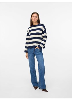 Vero Moda Sweter w kolorze granatowo-kremowym ze sklepu Limango Polska w kategorii Swetry damskie - zdjęcie 186223451