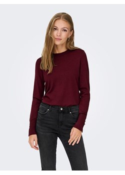 JDY Sweter w kolorze bordowym ze sklepu Limango Polska w kategorii Swetry damskie - zdjęcie 186223621