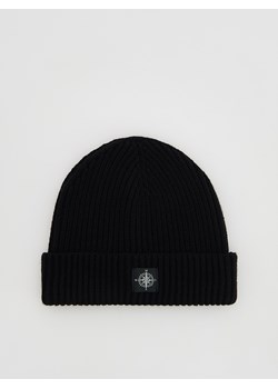 Reserved - Czapka beanie z wiskozą - czarny ze sklepu Reserved w kategorii Czapki zimowe męskie - zdjęcie 186224422