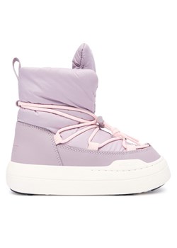 Śniegowce Moon Boot Jr Park lace Mid 80D3440070 S Różowy ze sklepu eobuwie.pl w kategorii Buty zimowe dziecięce - zdjęcie 186225814